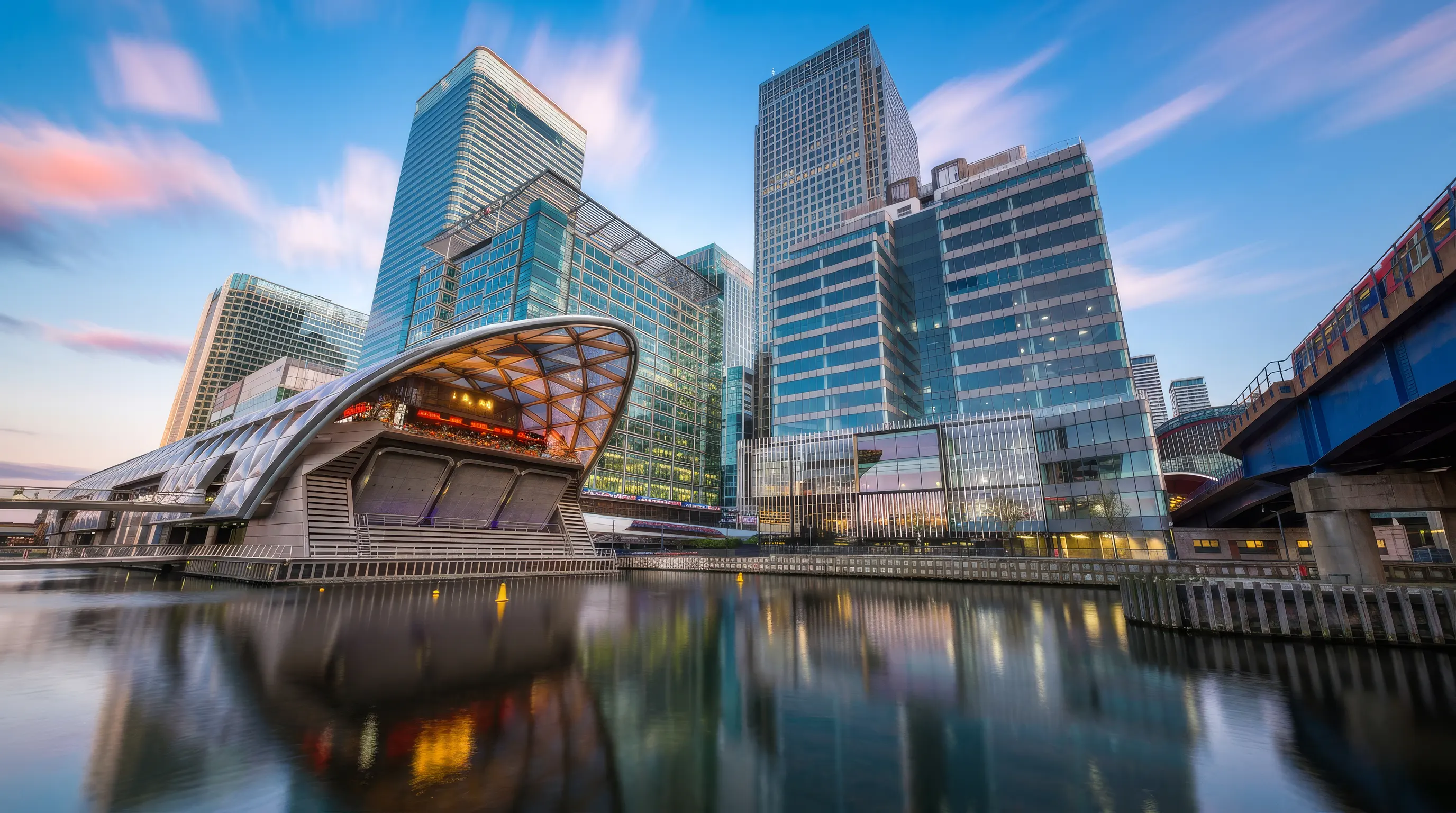 Canary Wharf business district